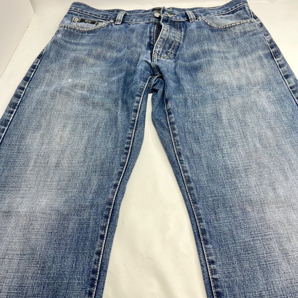 Hugo Boss Texas Classic Straight Leg Denim Jeans Men's Size 36x32